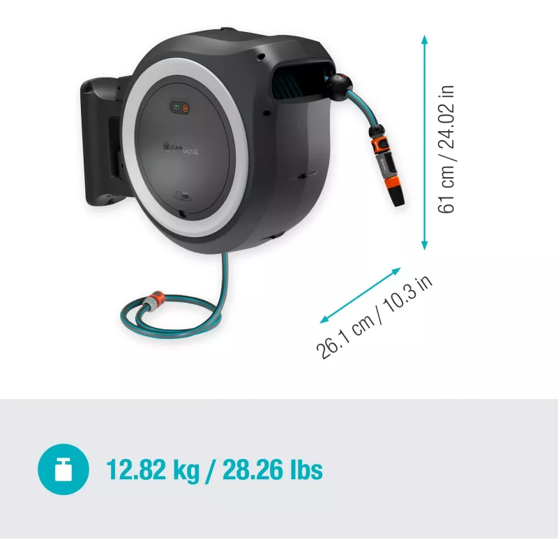 Sodo žarna GARDENA 18642-20 35 m Juoda 1,3 cm skersmuo