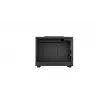 Kompiuterio korpusas DeepCool CH160 PLUS Small Form Factor SFF ATX/mATX, grūdintas stiklas, USB-C, juodas
