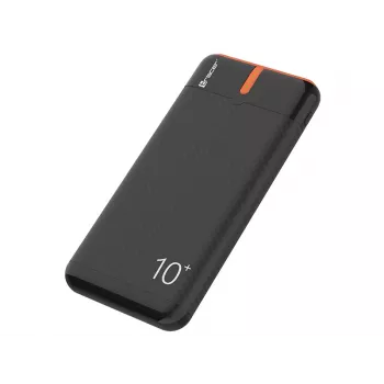 PowerBank EnerGo 10000mAh juodai-oranžinis