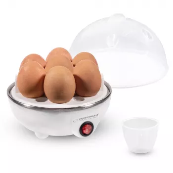 Kiaušinių virimo aparatas Esperanza EKE001 7 kiaušiniams 350 W Baltas