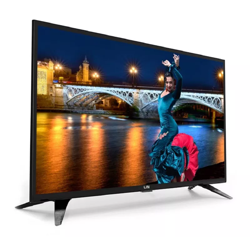32 colių LIN 32D1700 SMART LED TV, HD-Ready 1366x768, DVB-T2, Wi-Fi, 2×HDMI, 2×USB, 81,3 cm