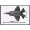 Konstruktorius Cobi F-35A Lightning II — 605 dalių, mastelio modelis