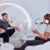 Mikrofono rankena RØDE PSA1 White – reguliuojamas studijinis laikiklis, 840 mm aukštis, sukamas laikiklis, kabelių valdymas