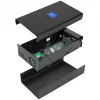 NVR dėžutė ALLNET ALL2289-4GB su Networkoptix serveriu RK3399 4GB, skirta 3,5 colio HDD/SSD