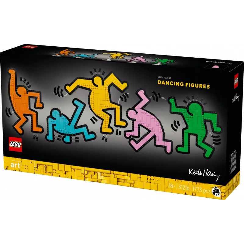 LEGO ART 31216 Keith Haring – Šokančios figūros