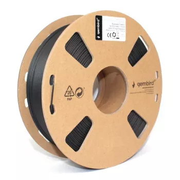 3D spausdinimo medžiaga Gembird 3DP-PLA1.75-02-CARBON
