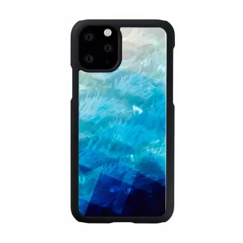 Apsauginis dėklas išmaniesiems telefonams iKins, skirtas iPhone 11 Pro – mėlynas ežeras ir juoda spalvų kombinacija