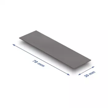 Termo padas DeLOCK 18473 3 W/m·K pilkas 20x70x0.75 mm