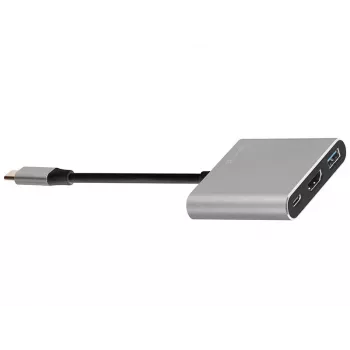 Adapteris TRACER A-1, USB-C į HDMI 4K, USB 3.0, PD 100W