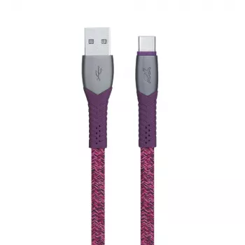 Kabelis USB-C į USB 2.0 1,2 m raudonas PS6102 RD12 Rivacase
