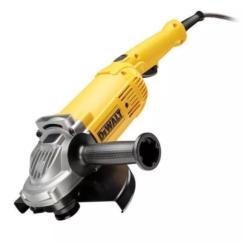 Kampinis šlifuoklis DeWALT DWR490 – 2200 W, 230 mm diskas, 6600 aps./min., 5,2 kg