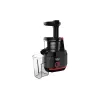 Lėtas sulčiaspaudė Tefal Juiceo ZC150 — 150 W, 4,5 cm padavimo vamzdis, 0,8 L talpos indai sultims ir minkštimui, 80 aps./min., juoda/raudona