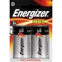 Vienkartinė baterija Energizer MAX D šarminė 1,5 V, D dydis, 2 vnt., cilindrinė, 139 g, 10 metų galiojimo laikas