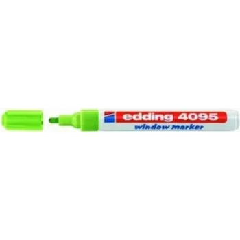 Chalk Marker Edding 4095 Chisel Žalia 10 vnt.