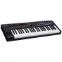 M-Audio Oxygen Pro 49 MIDI klaviatūros valdiklis – 49 klavišai, 16 padų, 9 faderiai, OLED ekranas, USB, MIDI išėjimas