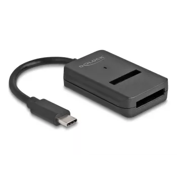 DeLOCK kombinuotas keitiklis M.2 NVMe PCIe SATA SSD USB Type-C 10 Gbps