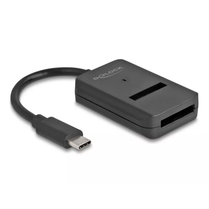 DeLOCK kombinuotas keitiklis M.2 NVMe PCIe SATA SSD USB Type-C 10 Gbps