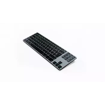 Aliumininė klaviatūra Mac Tenkeyless RGB Space Gray