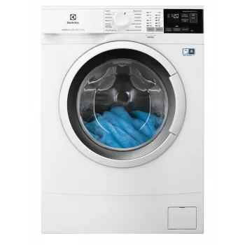 Skalbimo mašina priekinio pakrovimo Electrolux EW6SN406WP — 6 kg, 1000 aps./min., balta