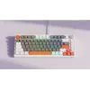 Gaming klaviatūra Savio ASTRAL WHITE JADE 3 COLOURS USB QWERTY US International