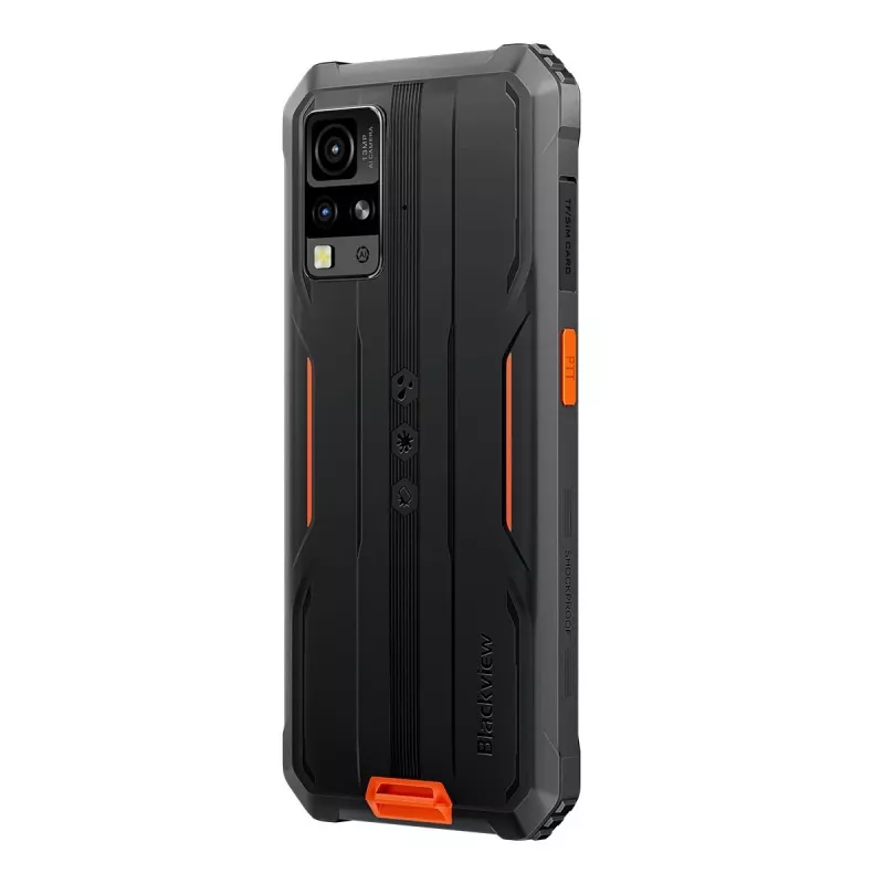 Blackview BV4800Pro 4GB/128GB Oranžinis – tvirtas išmanusis telefonas