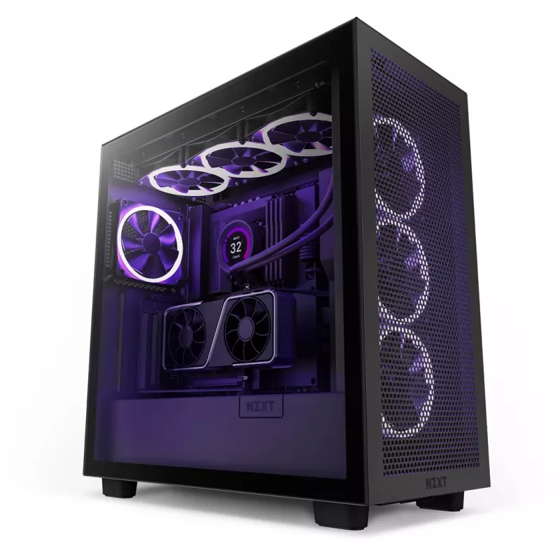 Vertikalus vaizdo plokštės laikiklis NZXT AB-RH175-B1 Universalus juodas 144,7x150,4x186,8 mm