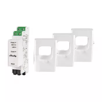 Energijos sąnaudų matuoklis AC Shelly Pro 3EM-400A 400 A 50-60 Hz