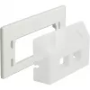Keystone adapterio plokštė, tvirtinimo/montavimo (balta)