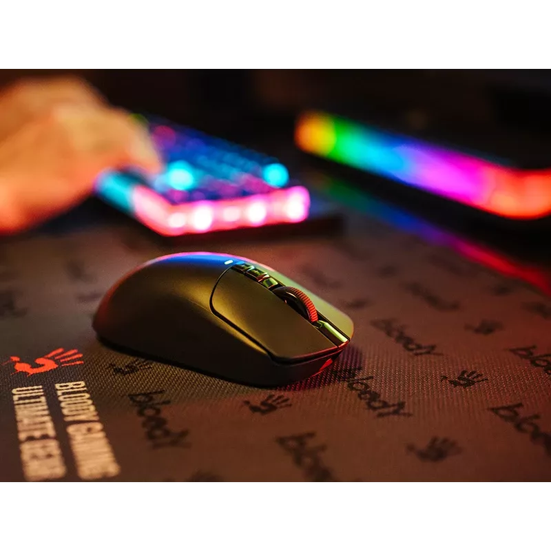 A4TECH BLOODY Pelė R72 ULTRA BELAIDĖ 2.4G+USB Juoda