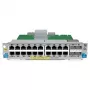 HPE plėtinio modulis - Gigabit Ethernet (PoE+) x 20 + 10 Gigabit SFP+ x 2 + 2 x SFP+