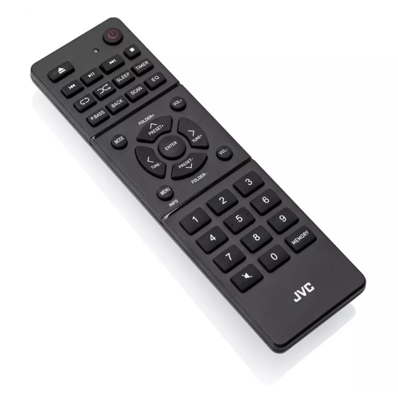 Grindinis garsiakalbis JVC RD-E874B Bluetooth 20W Juodas Sidabrinis