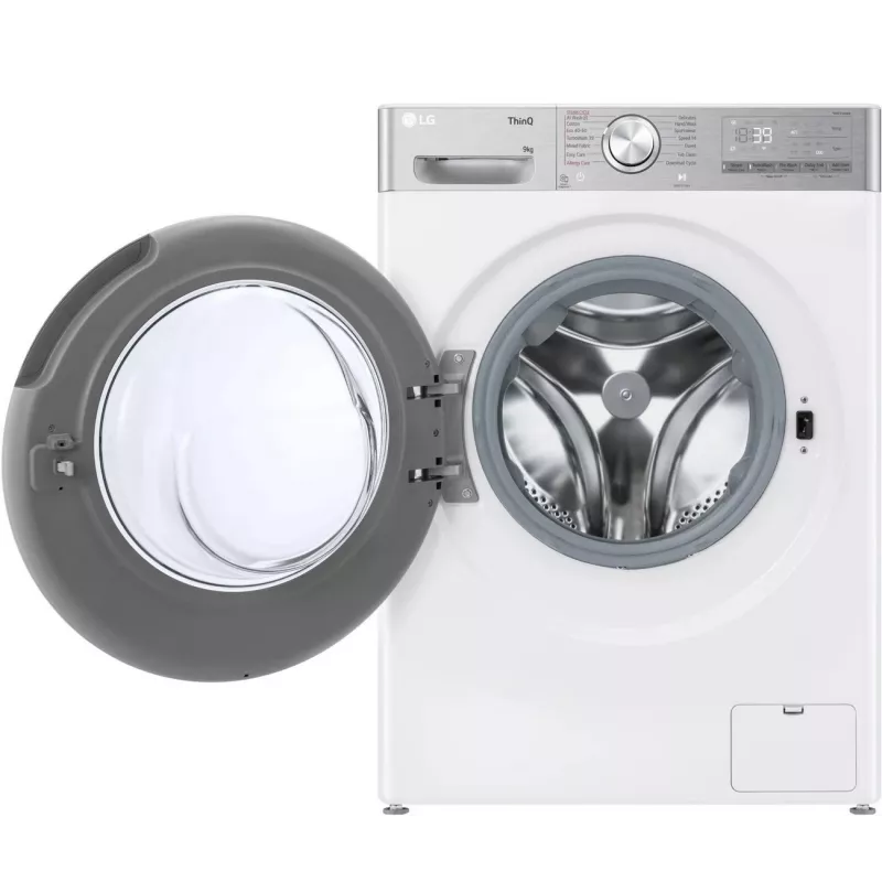 LG F2WR909P3W Skalbimo mašina, 9 kg, 47,5 cm, 1200 aps/min