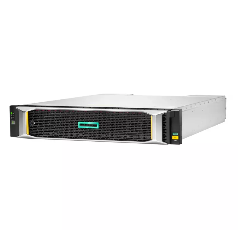 HPE MSA 2060 Disk Array 0 TB 2U stovas sidabrinis juodas HDD SSD