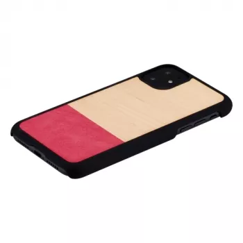 Dėklas iPhone 11 vyras ir medis juodas, netvarkingas dizainas