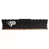 Desktop RAM PATRIOT Premium Black DDR4 32GB 3200MHz CL22 1x32GB aukštis 37mm