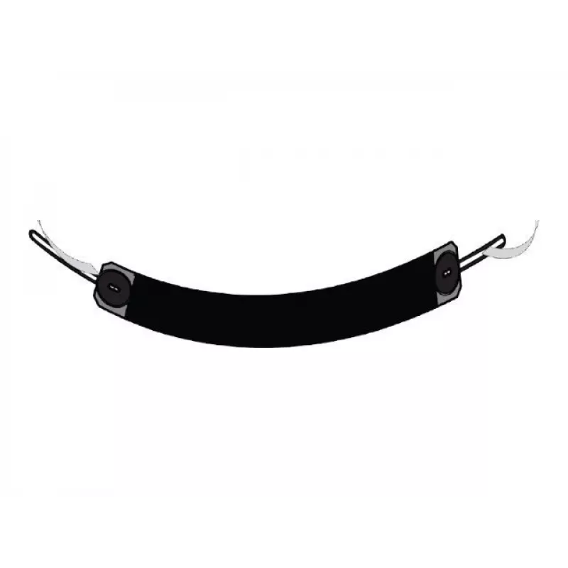 Zebra P1031365-027 rankinis dirželis mobiliesiems spausdintuvams, juodas