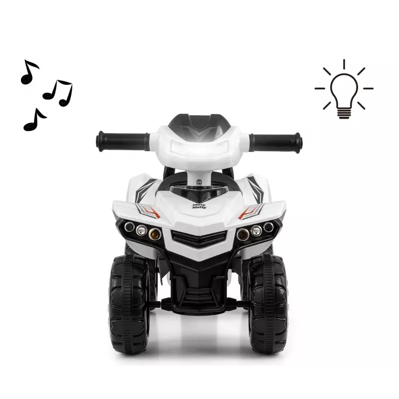 Vaikiškas važinėjamas žaislas milly mally Vehicle Monster baltas – modelis 5694