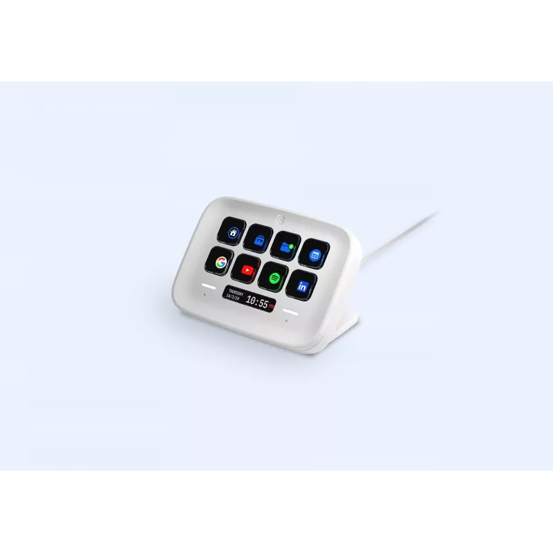 Valdymo pultelis Stream Deck Neo Elgato 10 mygtukų programuojamas Baltas
