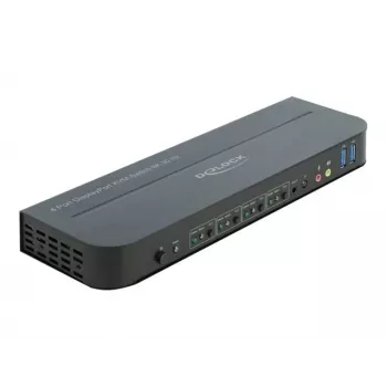 KVM jungiklis DeLOCK 11484 juodas