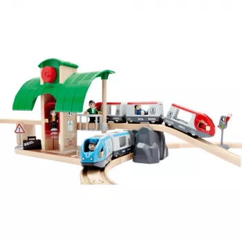 BRIO geležinkelio 33512 Traukinių keitimo takų rinkinys