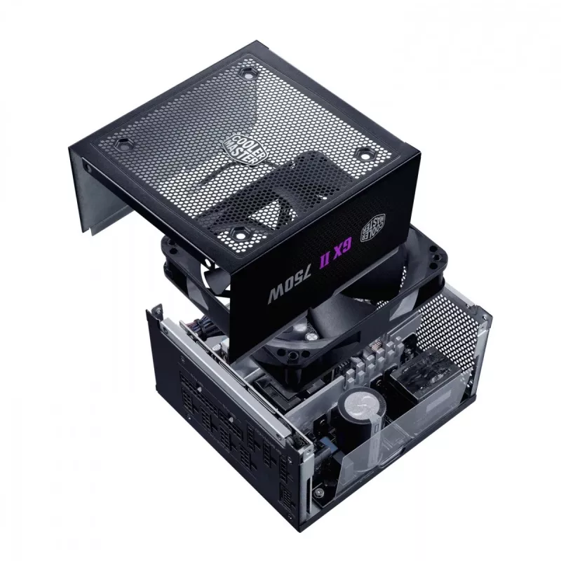 Cooler Master GX II Gold 750 ATX3.1 (750 W) maitinimo blokas, juodas
