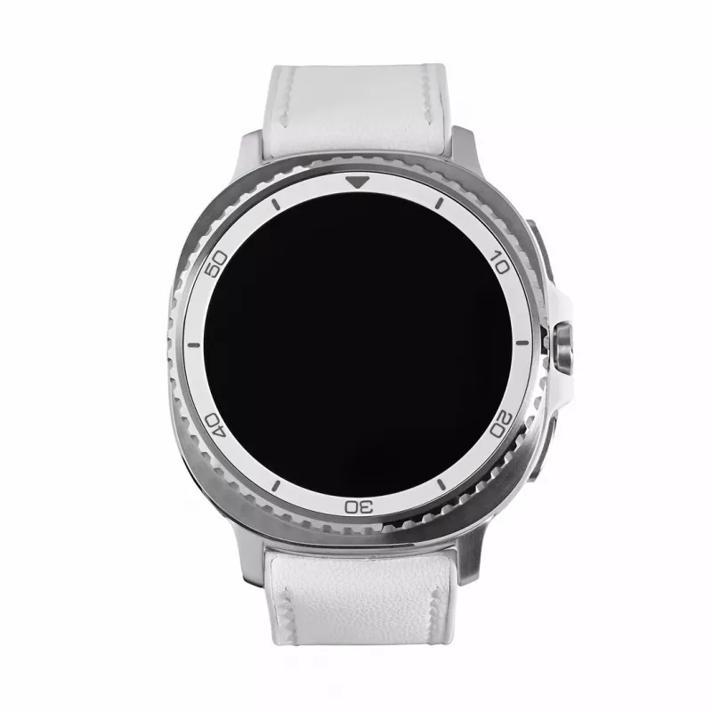 Išmanusis laikrodis Samsung Galaxy Watch 8 Classic 46 mm sidabrinis — 3,3 cm AMOLED, 4G, 64 GB, 445 mAh