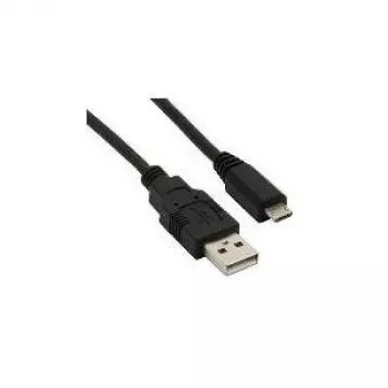 USB laidas S/CONN 3m USB2.0 A – microUSB2.0 B juodas
