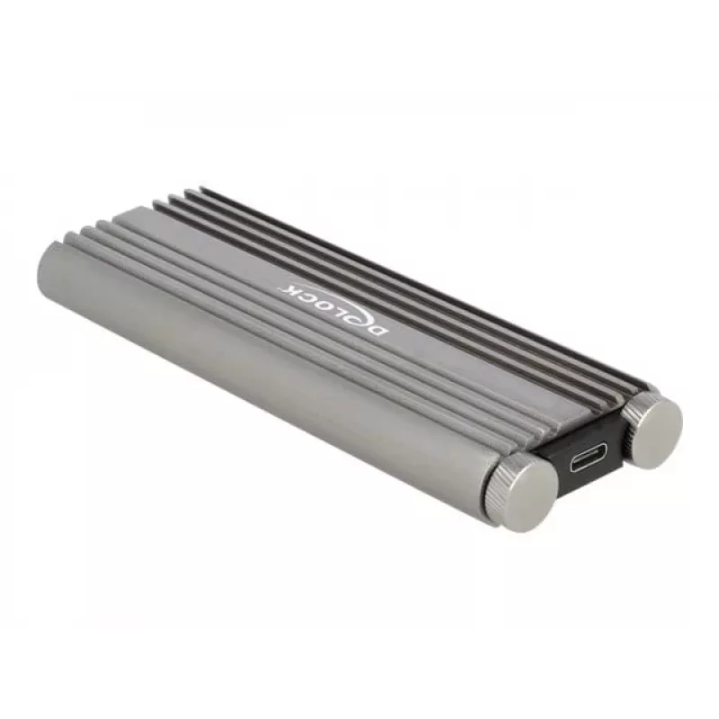 Išorinis SSD korpusas DeLOCK 42001 Sidabrinis M.2 NVMe