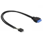 DeLOCK USB 3.0 19 kontaktų – USB 2.0 8 kontaktų laidas 45 cm
