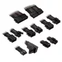 Kolink Core Pro Prašytas kabelių prailginimo rinkinys 12V-2x6 Type 2 – Jet Black/Gunmetal