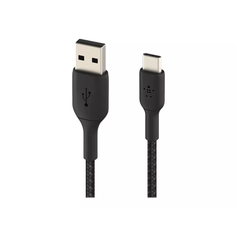 Belkin pintas USB-C į USB-A kabelis, 15 cm, juodas