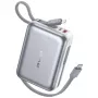 Nešiojamas powerbankas Awei C03 20000mAh su 45W išėjimu ir integruotu USB-A/USB-C laidu