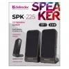 Garsiakalbiai DEFENDER SPK-225 laidiniai 2.0, 4 W RMS, USB/DC 5V, 3,5 mm, juodi