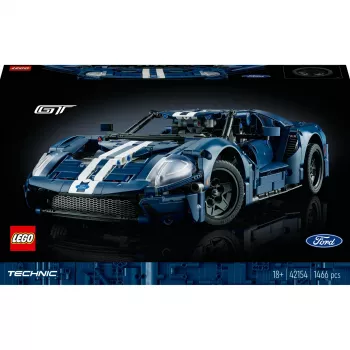 LEGO Technic 42154 2022 Ford GT automobilio modelio rinkinys suaugusiems